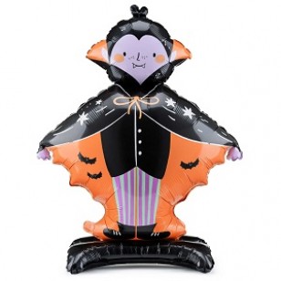 Dracula Stand Up Air Filled Halloween Balloon Dracula Stand Up Air Filled Halloween Balloon